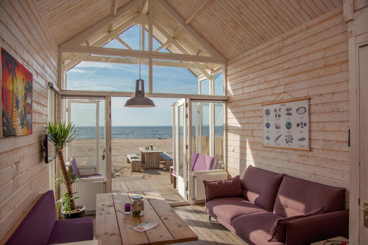 Surf En Beach Strandhuisjes Katwijk aan Zee Екстер'єр фото