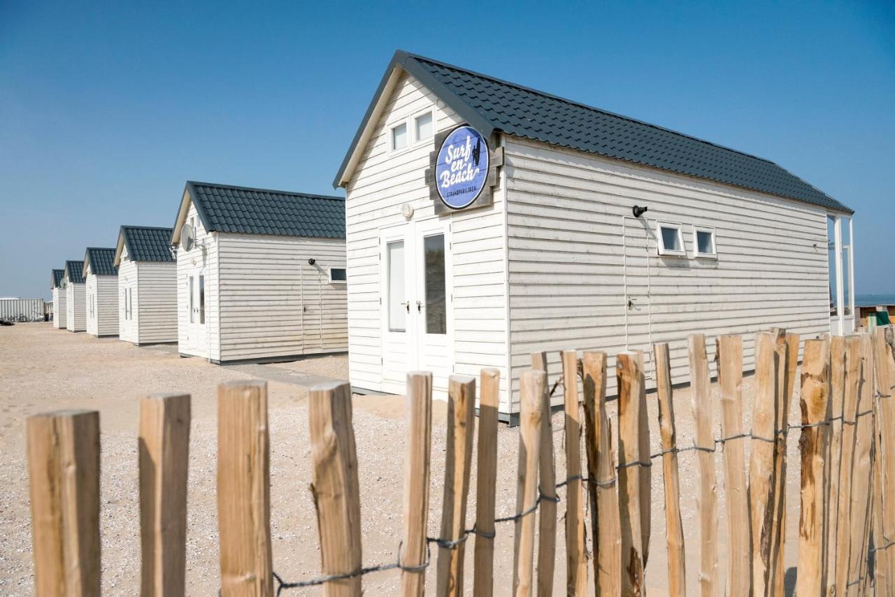 Surf En Beach Strandhuisjes Katwijk aan Zee Екстер'єр фото