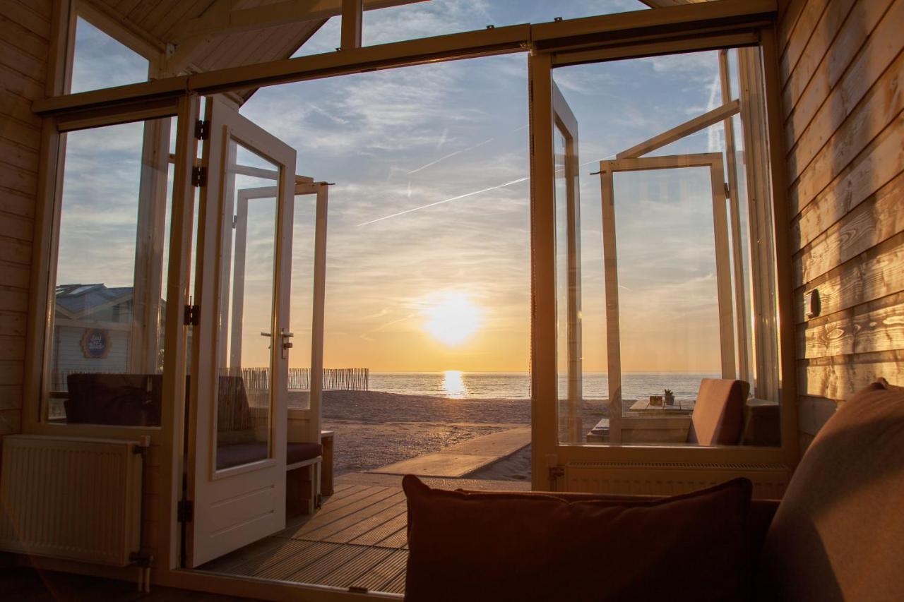 Surf En Beach Strandhuisjes Katwijk aan Zee Екстер'єр фото
